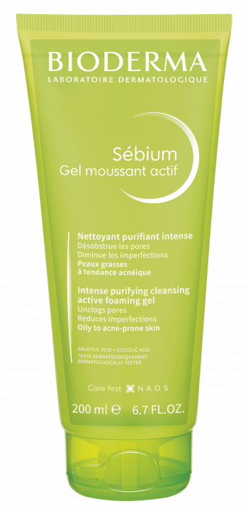 Sébium Gel Moussant Actif | Anti-blemish cleanser with salicylic
